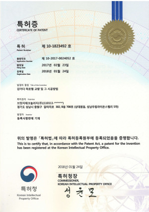 강거더 하로형 교량 및 그 시공방법 (특허증)